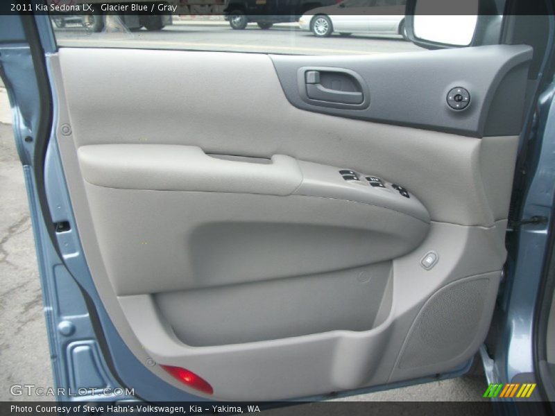 Glacier Blue / Gray 2011 Kia Sedona LX