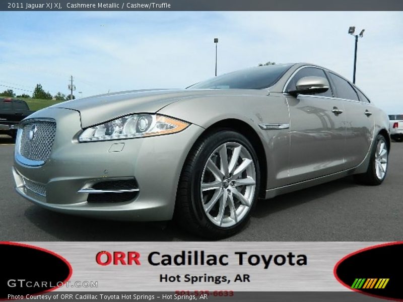 Cashmere Metallic / Cashew/Truffle 2011 Jaguar XJ XJ