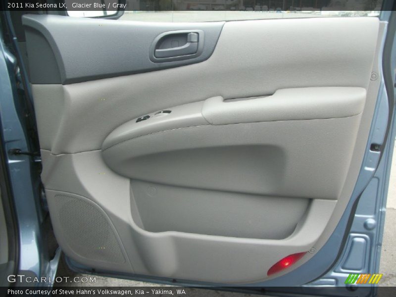 Glacier Blue / Gray 2011 Kia Sedona LX