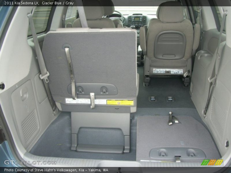 Glacier Blue / Gray 2011 Kia Sedona LX
