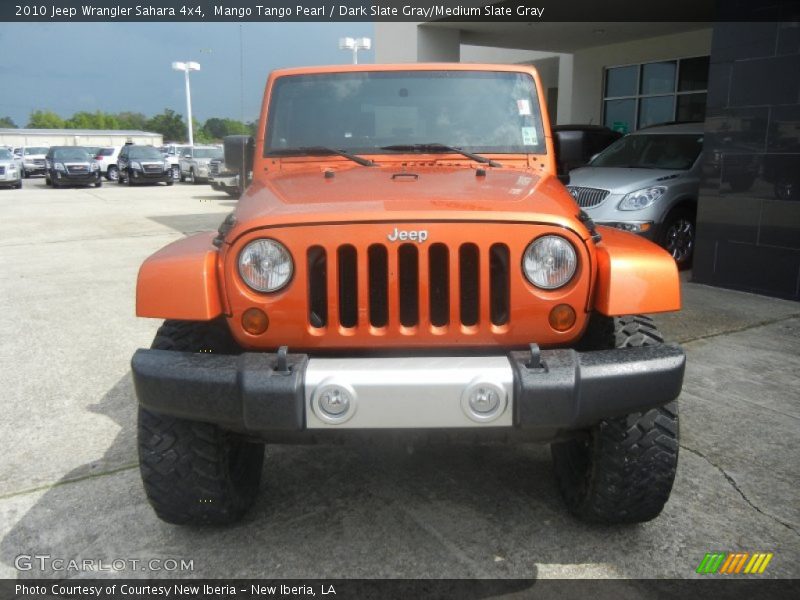 Mango Tango Pearl / Dark Slate Gray/Medium Slate Gray 2010 Jeep Wrangler Sahara 4x4