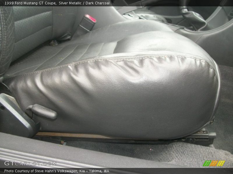 Silver Metallic / Dark Charcoal 1999 Ford Mustang GT Coupe