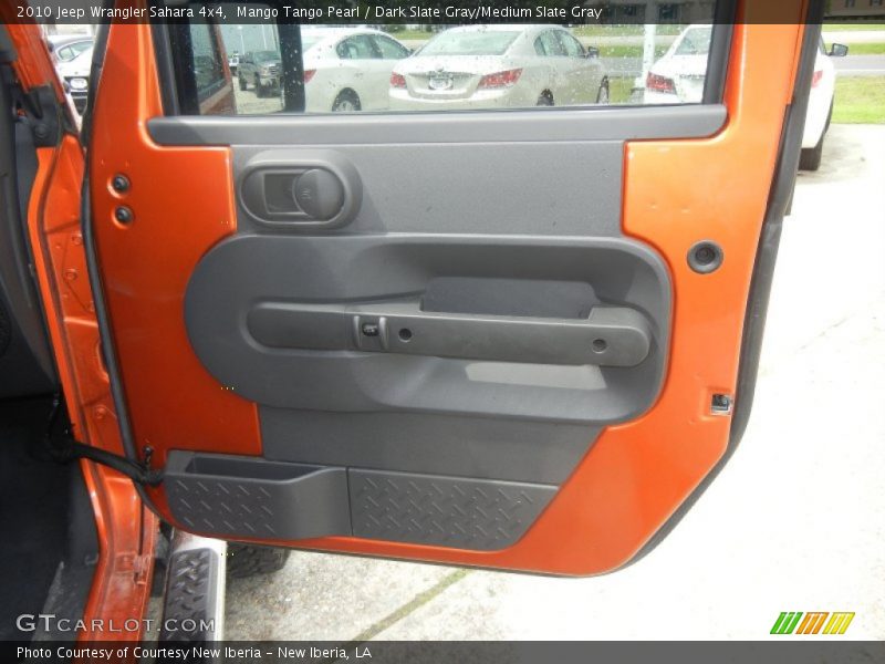 Mango Tango Pearl / Dark Slate Gray/Medium Slate Gray 2010 Jeep Wrangler Sahara 4x4