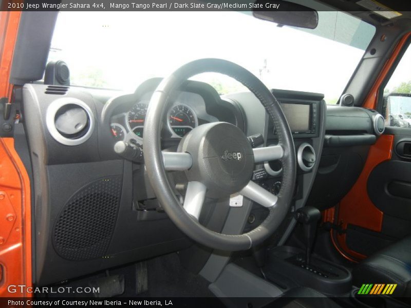 Mango Tango Pearl / Dark Slate Gray/Medium Slate Gray 2010 Jeep Wrangler Sahara 4x4