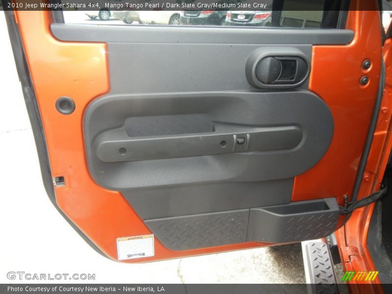 Mango Tango Pearl / Dark Slate Gray/Medium Slate Gray 2010 Jeep Wrangler Sahara 4x4