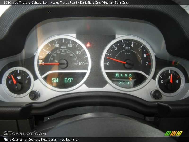 Mango Tango Pearl / Dark Slate Gray/Medium Slate Gray 2010 Jeep Wrangler Sahara 4x4