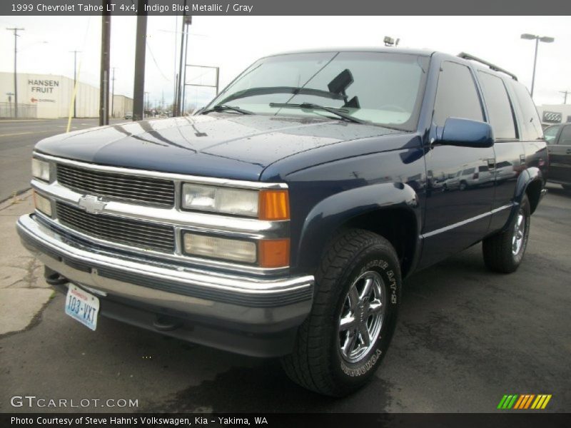 Indigo Blue Metallic / Gray 1999 Chevrolet Tahoe LT 4x4