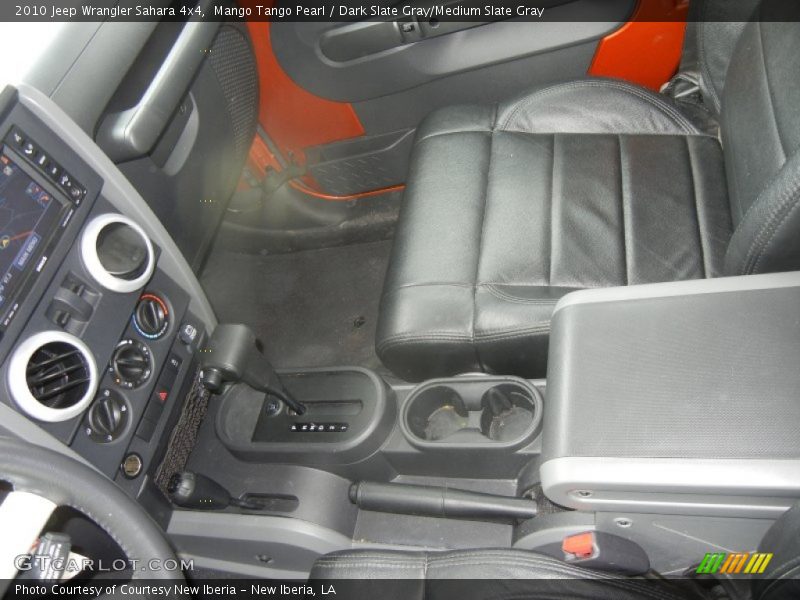 Mango Tango Pearl / Dark Slate Gray/Medium Slate Gray 2010 Jeep Wrangler Sahara 4x4