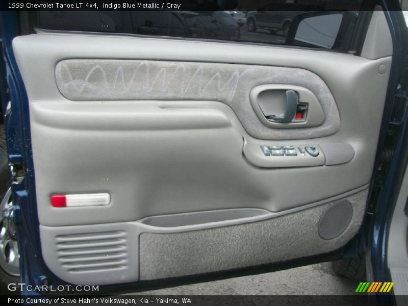 Indigo Blue Metallic / Gray 1999 Chevrolet Tahoe LT 4x4