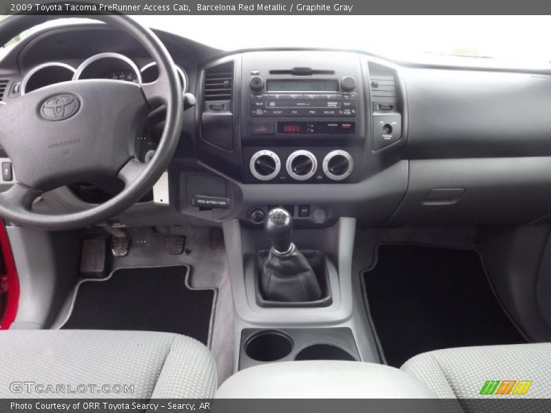 Barcelona Red Metallic / Graphite Gray 2009 Toyota Tacoma PreRunner Access Cab