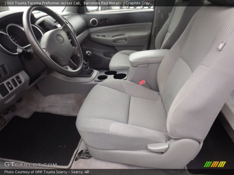 Barcelona Red Metallic / Graphite Gray 2009 Toyota Tacoma PreRunner Access Cab