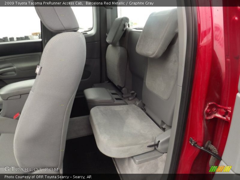 Barcelona Red Metallic / Graphite Gray 2009 Toyota Tacoma PreRunner Access Cab