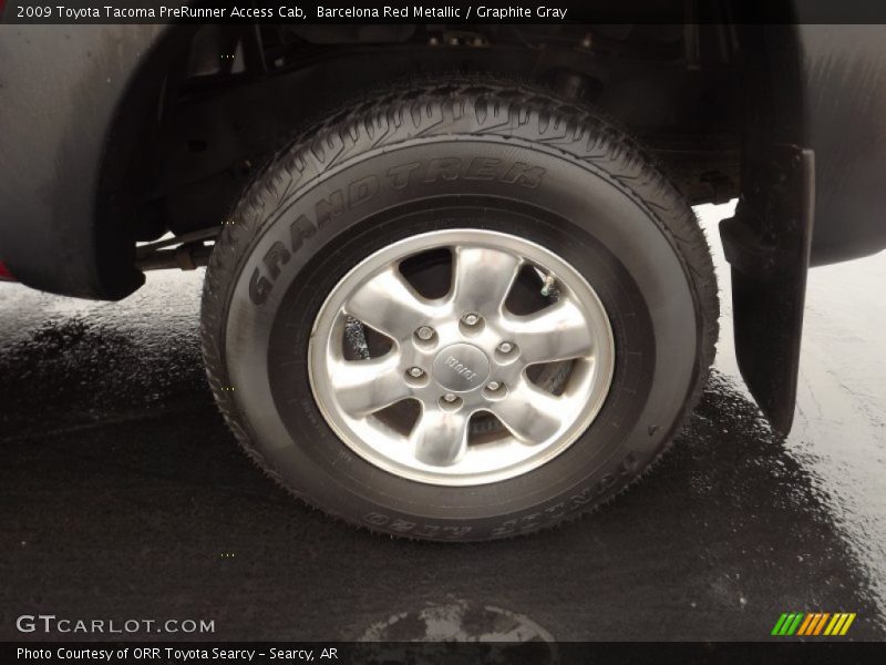 Barcelona Red Metallic / Graphite Gray 2009 Toyota Tacoma PreRunner Access Cab