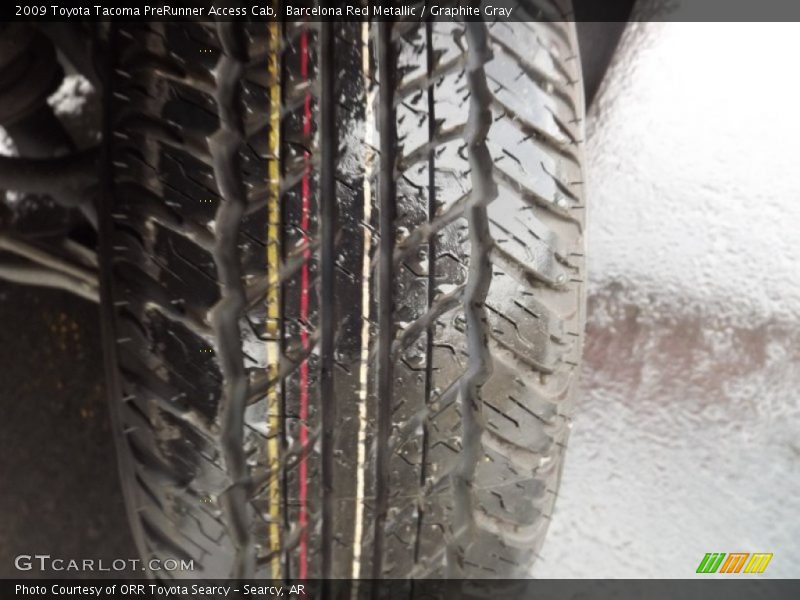 Barcelona Red Metallic / Graphite Gray 2009 Toyota Tacoma PreRunner Access Cab