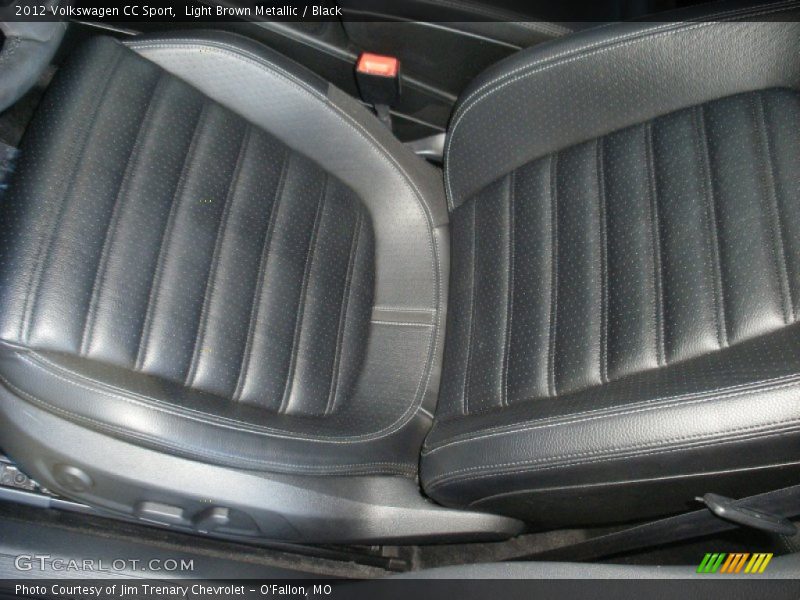 Light Brown Metallic / Black 2012 Volkswagen CC Sport