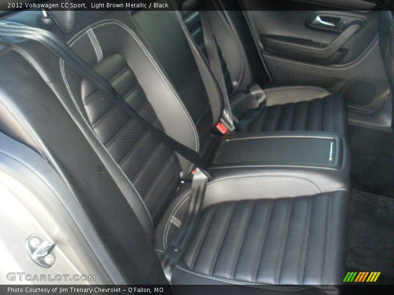 Light Brown Metallic / Black 2012 Volkswagen CC Sport