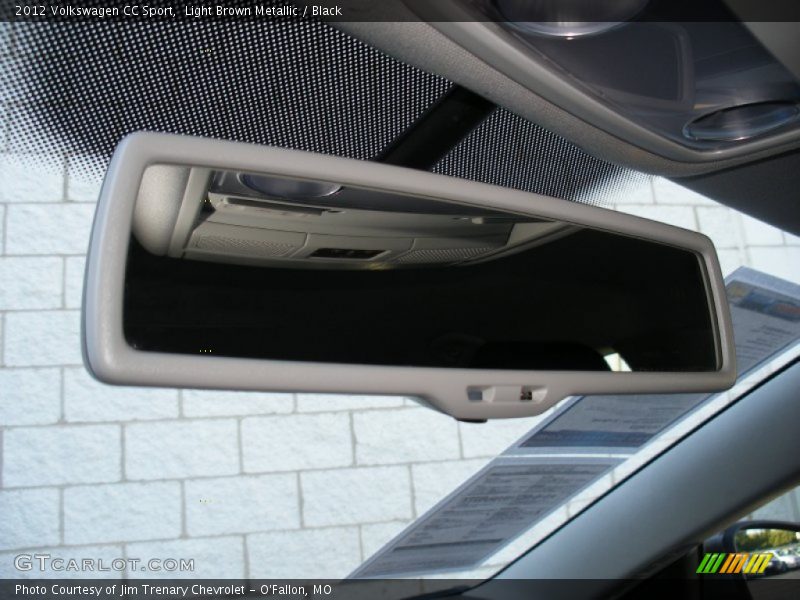 Light Brown Metallic / Black 2012 Volkswagen CC Sport