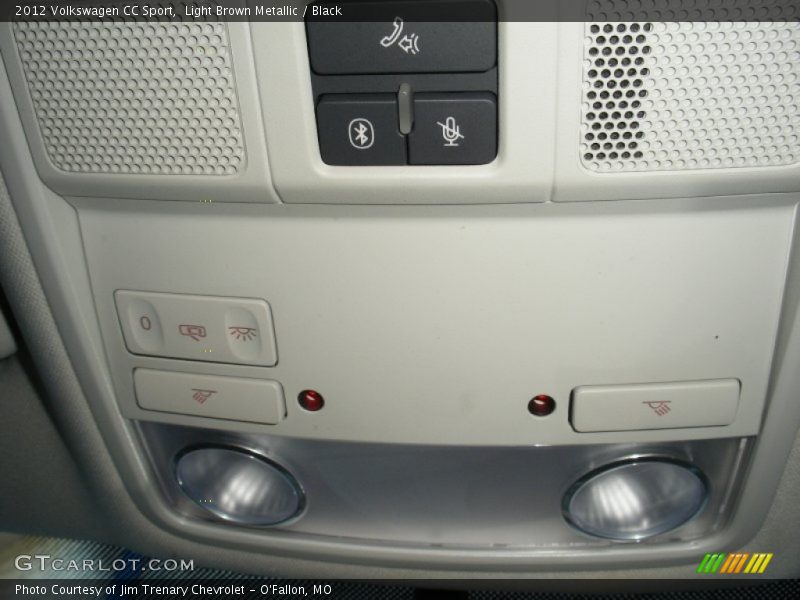 Light Brown Metallic / Black 2012 Volkswagen CC Sport