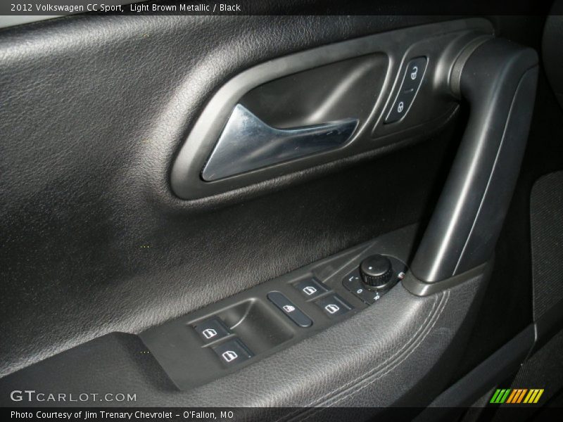 Light Brown Metallic / Black 2012 Volkswagen CC Sport