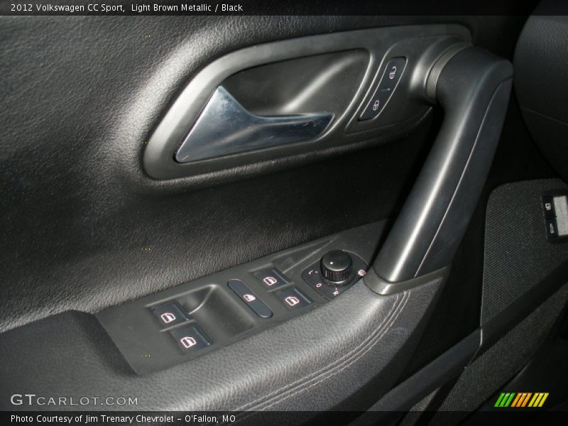 Light Brown Metallic / Black 2012 Volkswagen CC Sport