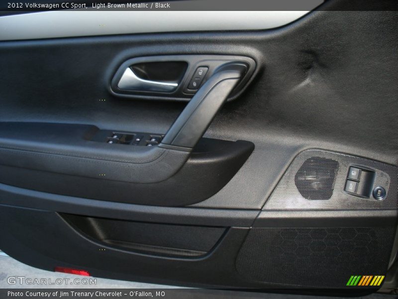 Light Brown Metallic / Black 2012 Volkswagen CC Sport