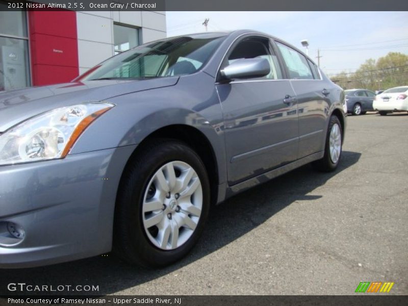 Ocean Gray / Charcoal 2012 Nissan Altima 2.5 S