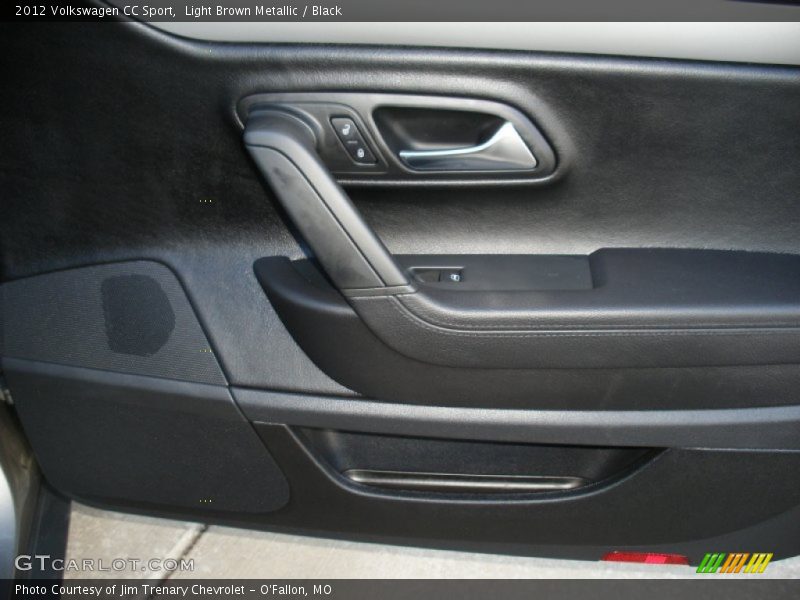Light Brown Metallic / Black 2012 Volkswagen CC Sport