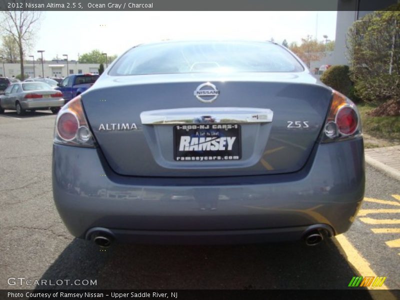 Ocean Gray / Charcoal 2012 Nissan Altima 2.5 S