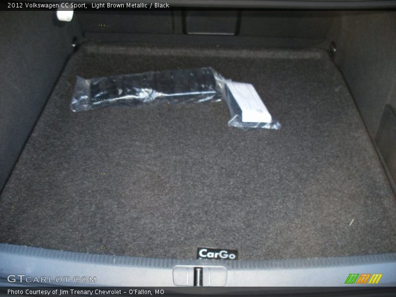 Light Brown Metallic / Black 2012 Volkswagen CC Sport