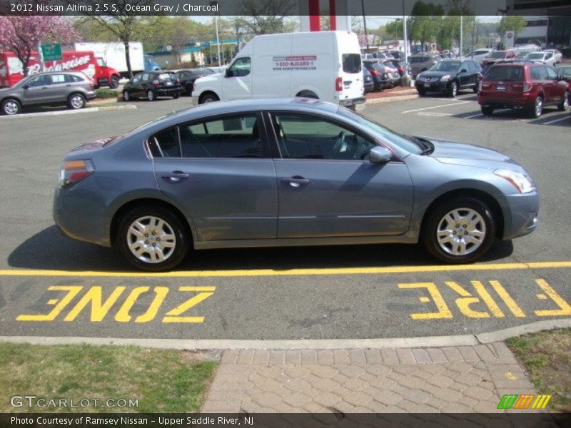 Ocean Gray / Charcoal 2012 Nissan Altima 2.5 S