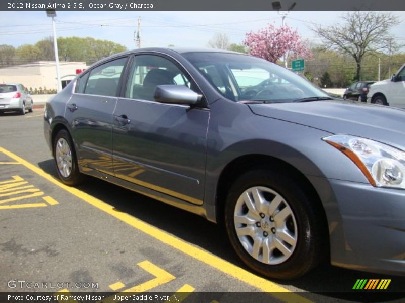 Ocean Gray / Charcoal 2012 Nissan Altima 2.5 S
