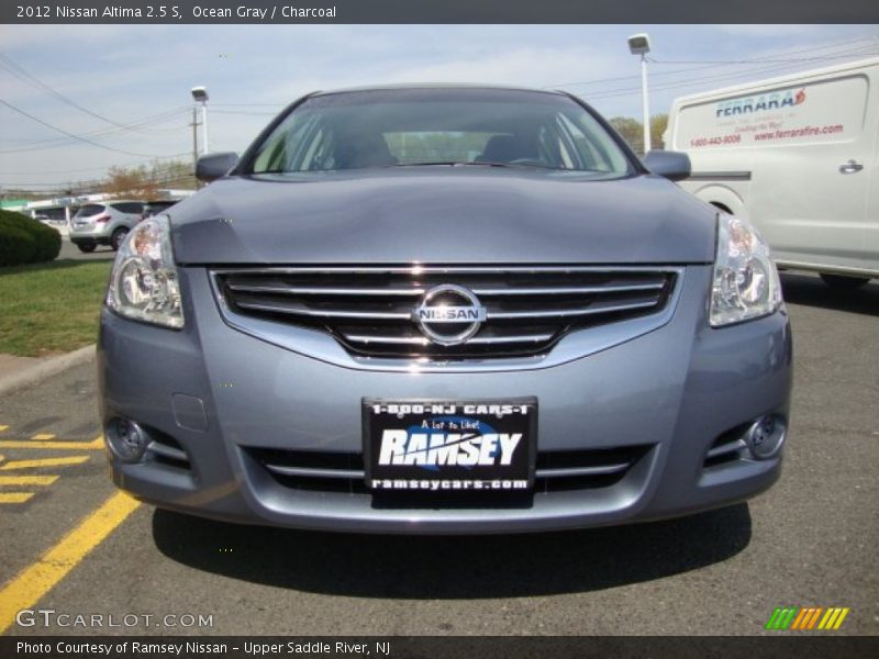 Ocean Gray / Charcoal 2012 Nissan Altima 2.5 S
