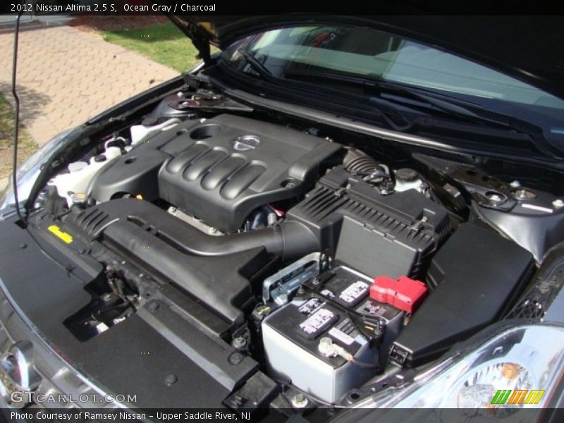 Ocean Gray / Charcoal 2012 Nissan Altima 2.5 S