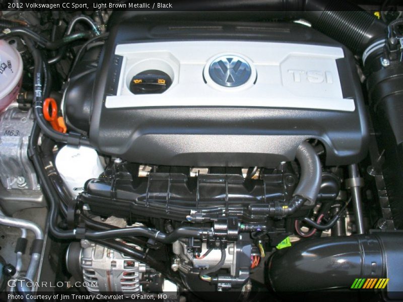 Light Brown Metallic / Black 2012 Volkswagen CC Sport