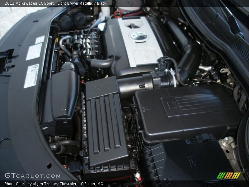 Light Brown Metallic / Black 2012 Volkswagen CC Sport