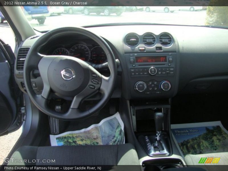 Ocean Gray / Charcoal 2012 Nissan Altima 2.5 S