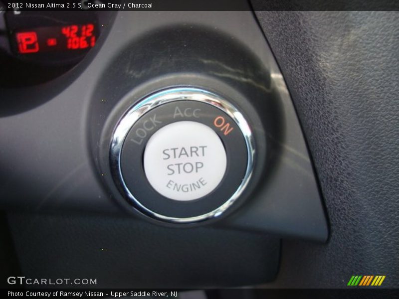 Ocean Gray / Charcoal 2012 Nissan Altima 2.5 S