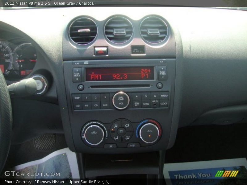 Ocean Gray / Charcoal 2012 Nissan Altima 2.5 S