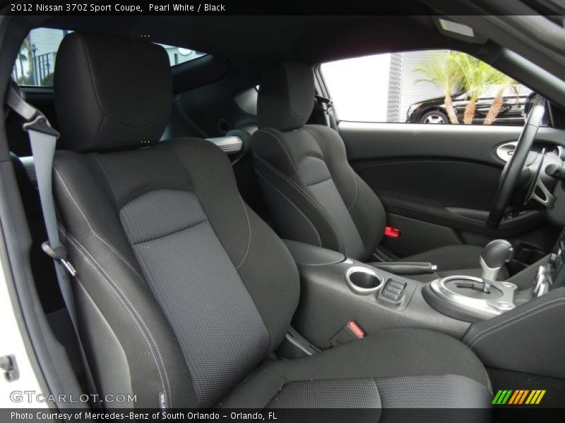  2012 370Z Sport Coupe Black Interior