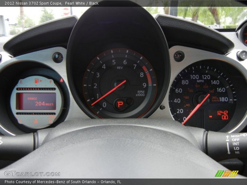  2012 370Z Sport Coupe Sport Coupe Gauges