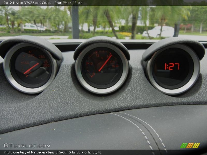  2012 370Z Sport Coupe Sport Coupe Gauges