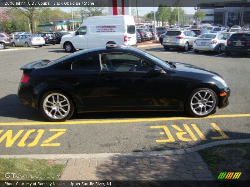 Black Obsidian / Stone 2006 Infiniti G 35 Coupe