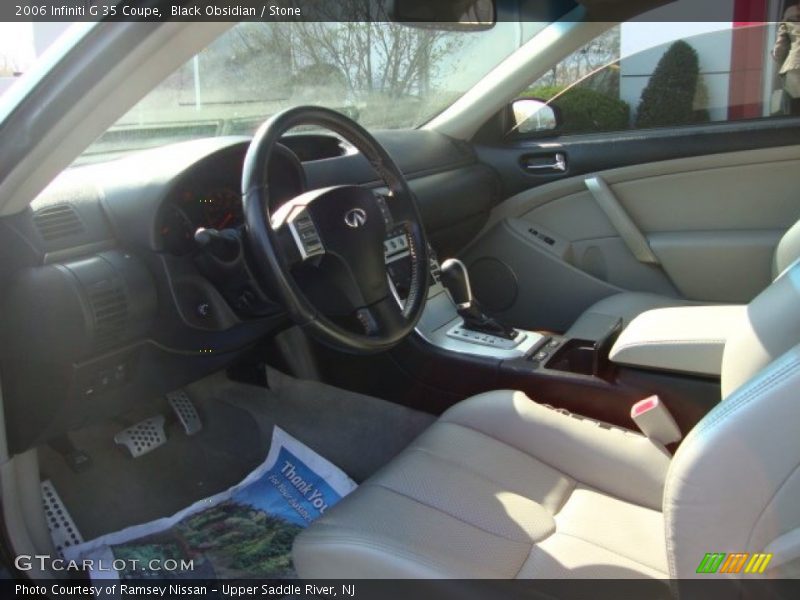 Black Obsidian / Stone 2006 Infiniti G 35 Coupe