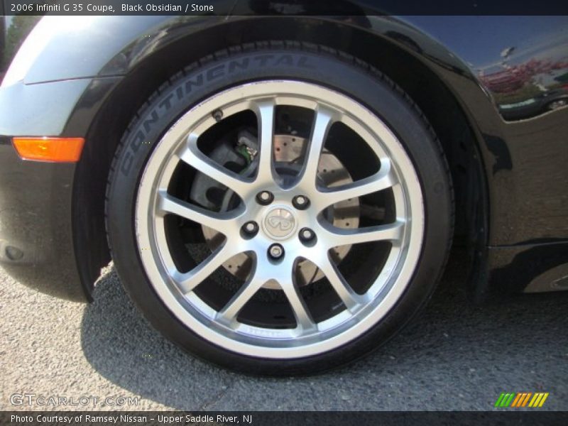 Black Obsidian / Stone 2006 Infiniti G 35 Coupe
