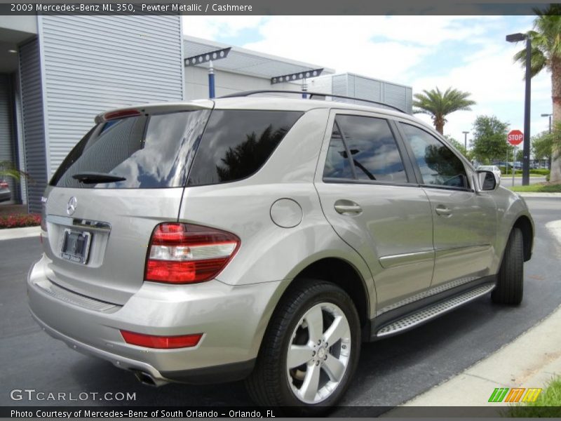 Pewter Metallic / Cashmere 2009 Mercedes-Benz ML 350