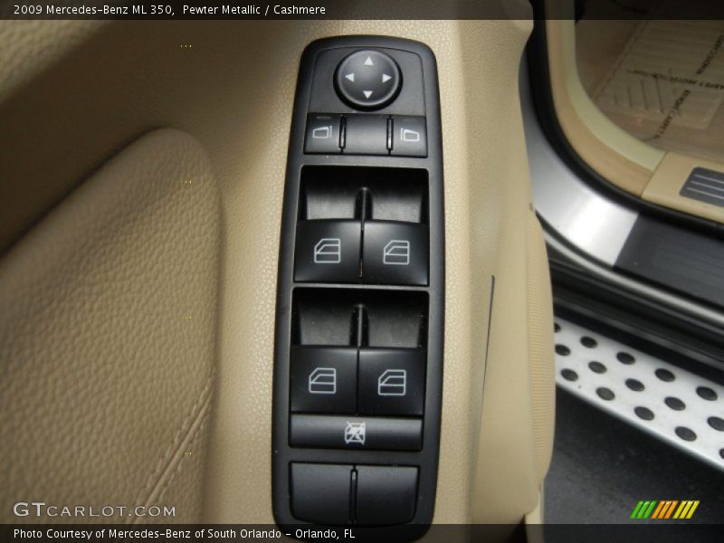 Pewter Metallic / Cashmere 2009 Mercedes-Benz ML 350