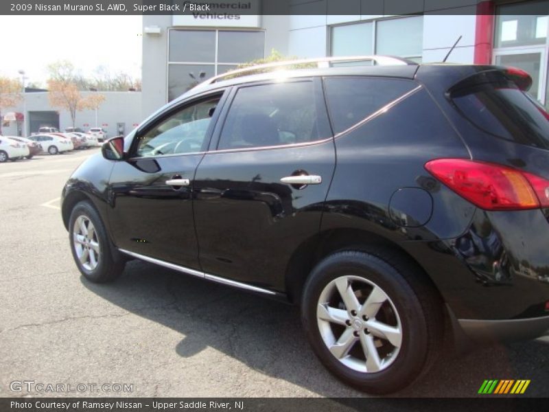 Super Black / Black 2009 Nissan Murano SL AWD