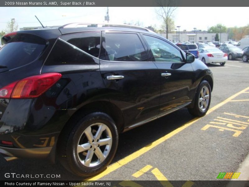 Super Black / Black 2009 Nissan Murano SL AWD