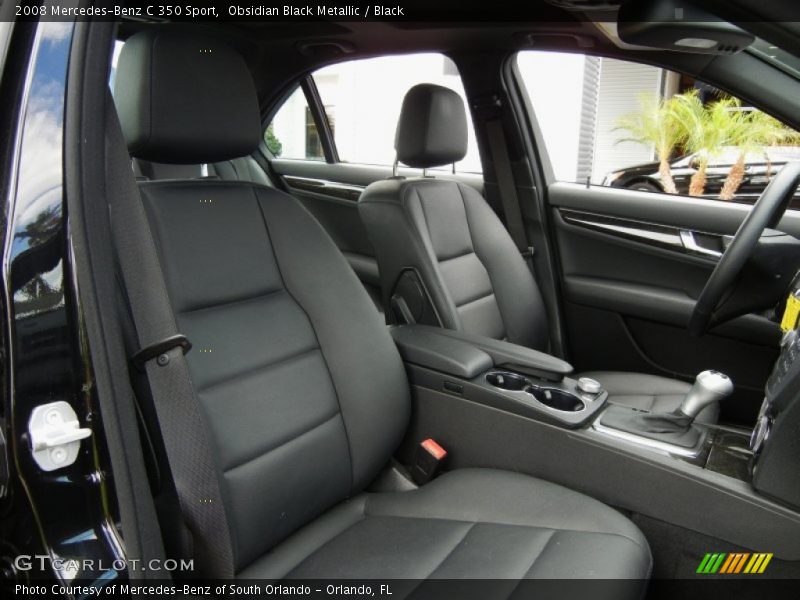  2008 C 350 Sport Black Interior