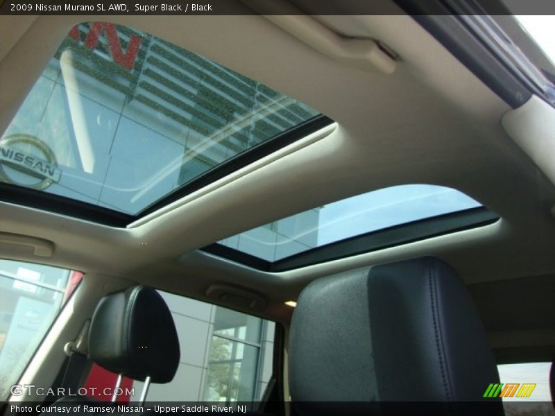 Super Black / Black 2009 Nissan Murano SL AWD